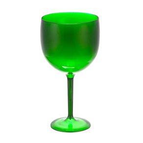 Taca Gin Translucida 580Ml Verde Plastifesta