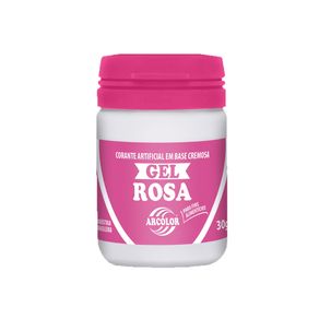 CORANTE GEL 30G - ARCOLOR Corante Gel 30G Rosa Arcolor
