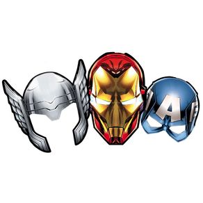 Mascara Avengers Animated C/6 Regina