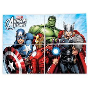 Painel 126X88Cm Avengers Animated Regina
