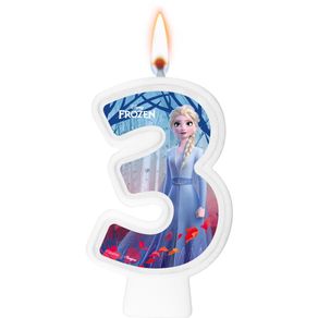Vela Numeral Frozen II -  Regina Festas 3
