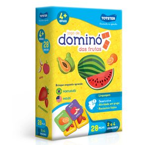 Jogo Domino Das Frutas Toyster