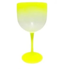 Taca Gin Degrade Neon Amarela Mk Plasticos