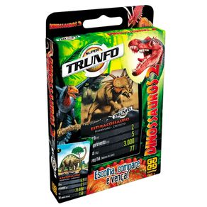 Jogo Super Trunfo Dinossauros 2 Grow