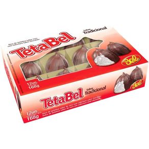 Marshmallow Teta Bel Ao Leite C/12 Bel Chocolate